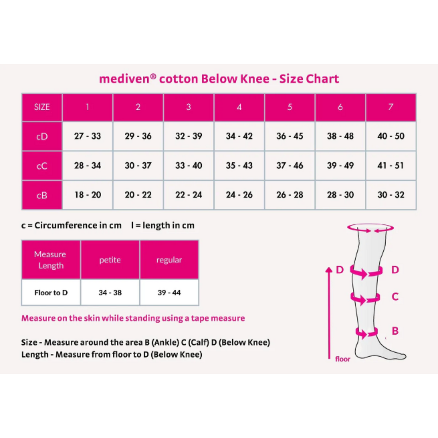 جوارب ضغط قطنية متوسطة الحجم صديقة للبيئة تصل إلى الركبة (AD) ومغلقة عند الأصابع