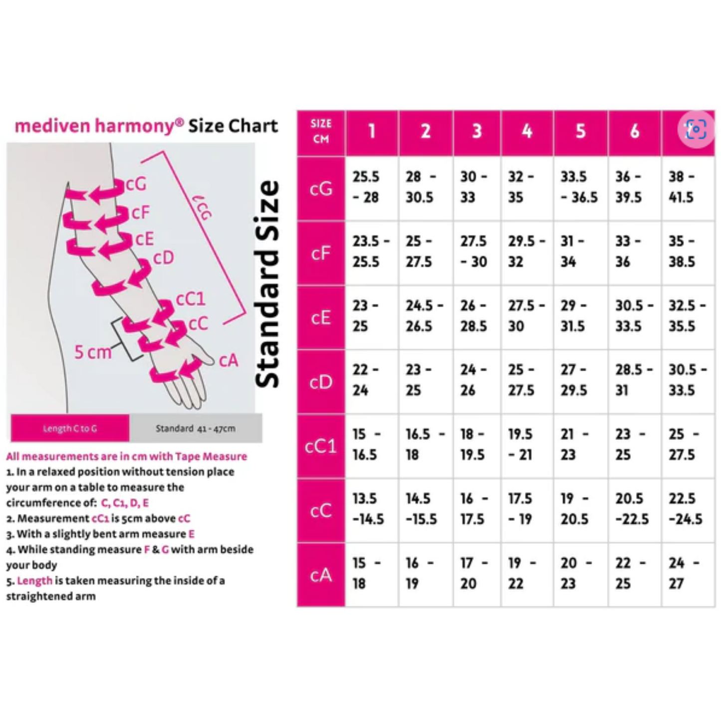 mediven Harmony light round knit compression sleeve (C-G) knitted top band, no silicone