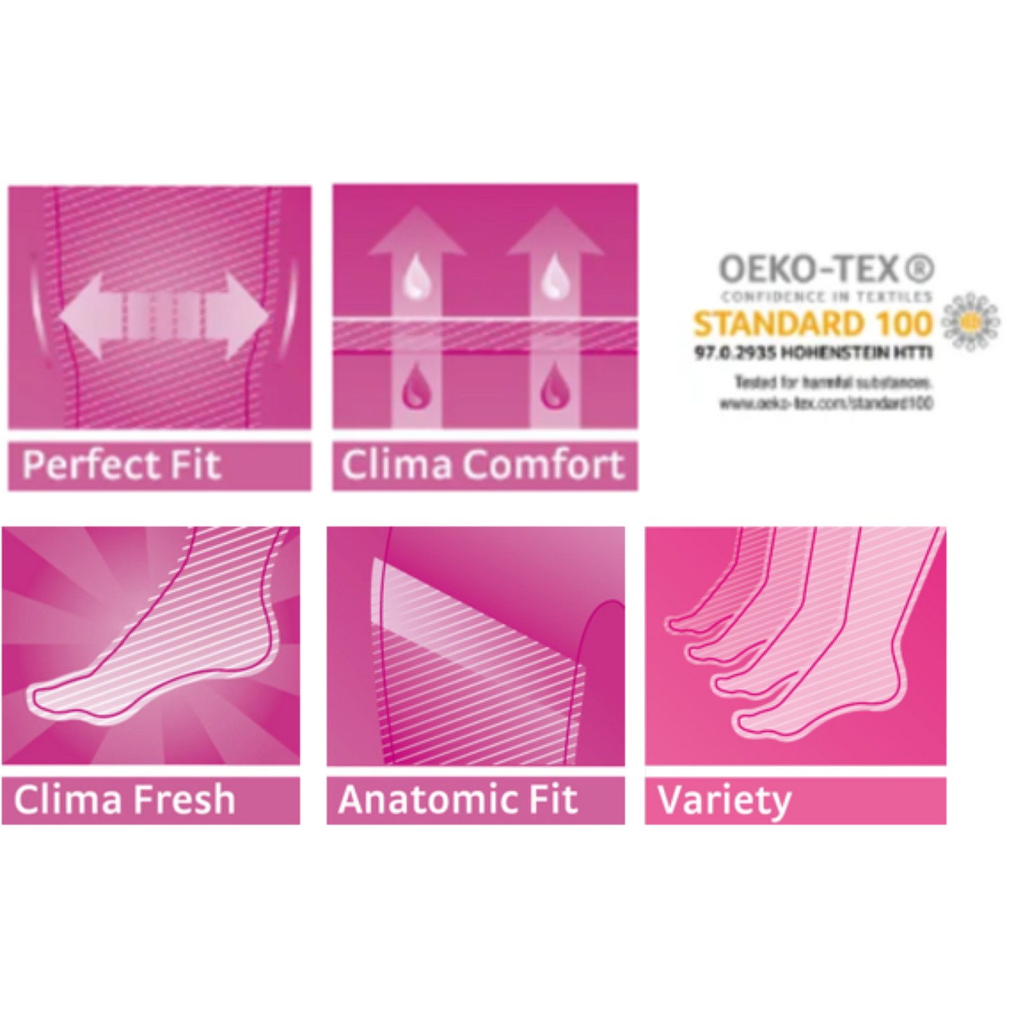 mediven Mondi Esprit أكمام ذراع مضغوطة مسطحة أكثر نعومة وأخف وزنًا (CG)