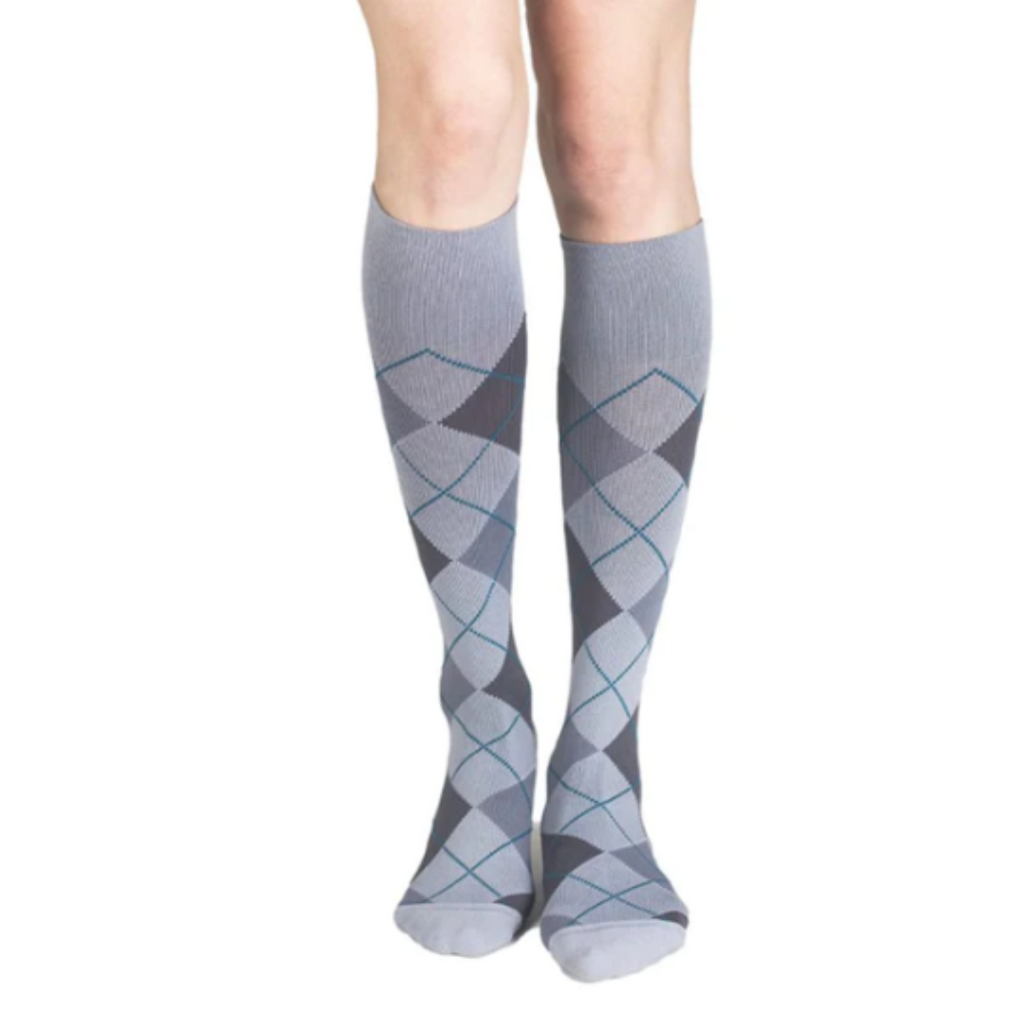 Rejuva Light Compression Fashion Socks - Argyle