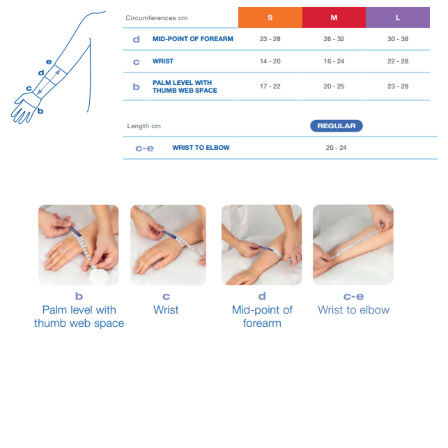 Comfiwave  Night-Time Compression Glove Mid-Length