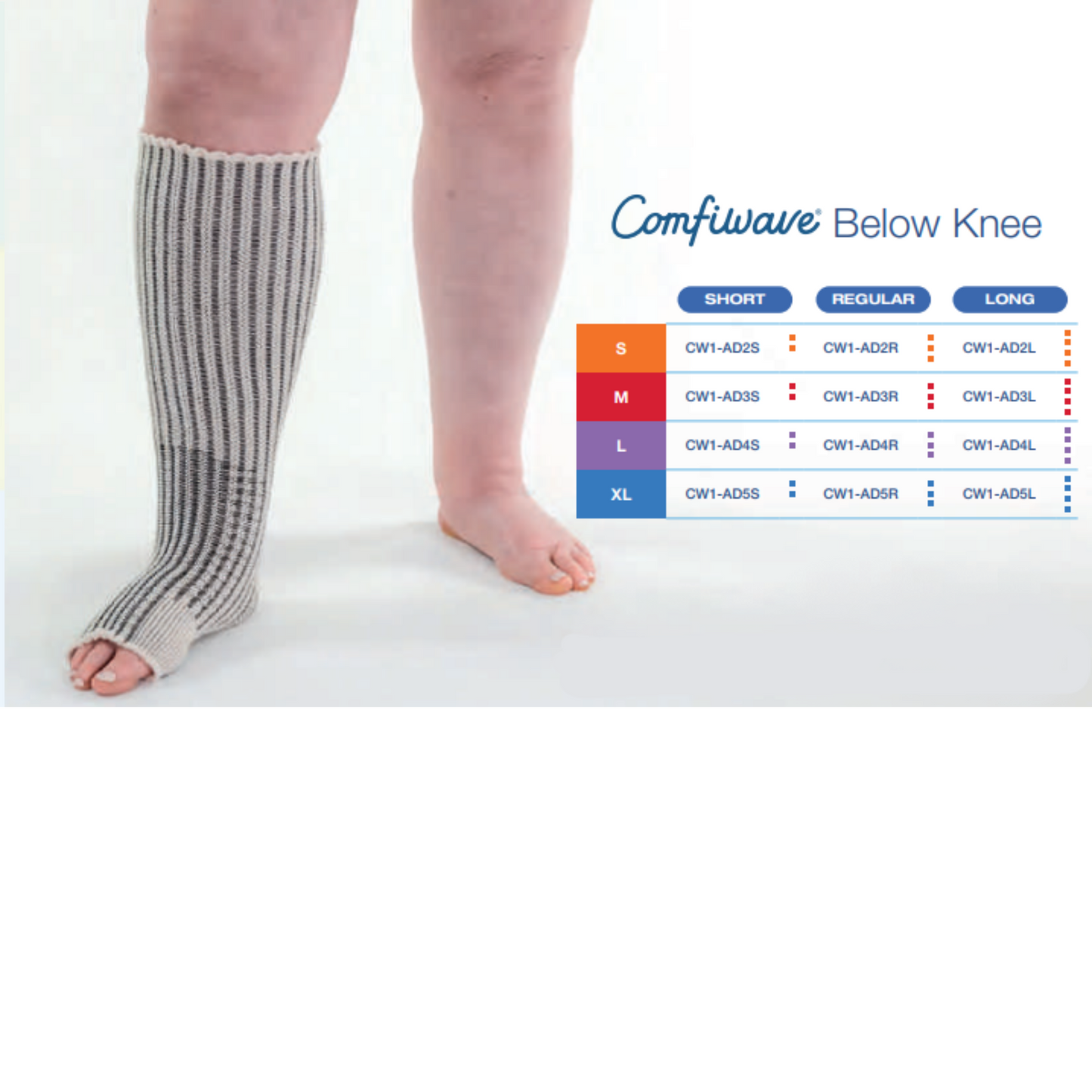 Comfiwave Knee-High Night-Time Compression Sock