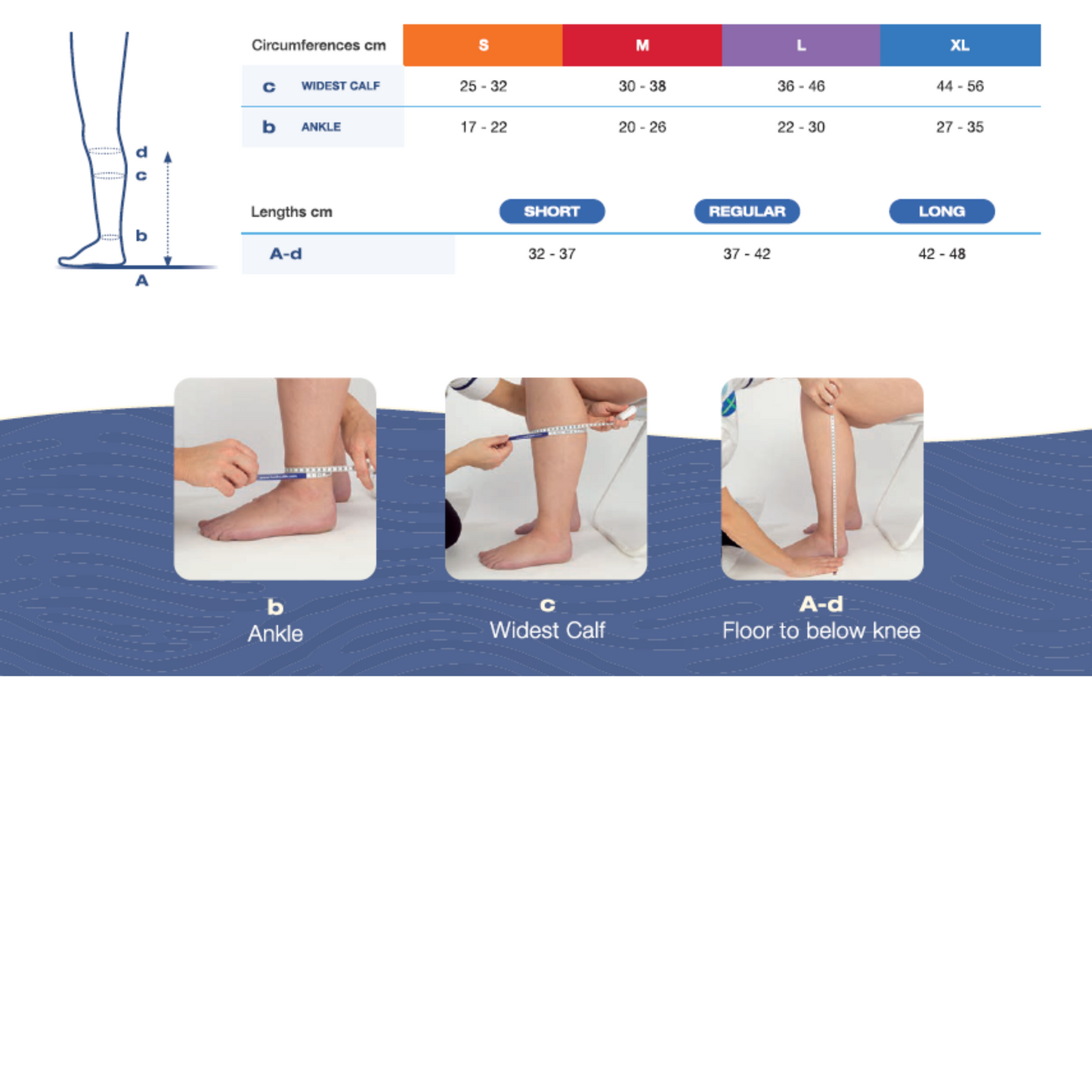 Comfiwave Knee-High Night-Time Compression Sock