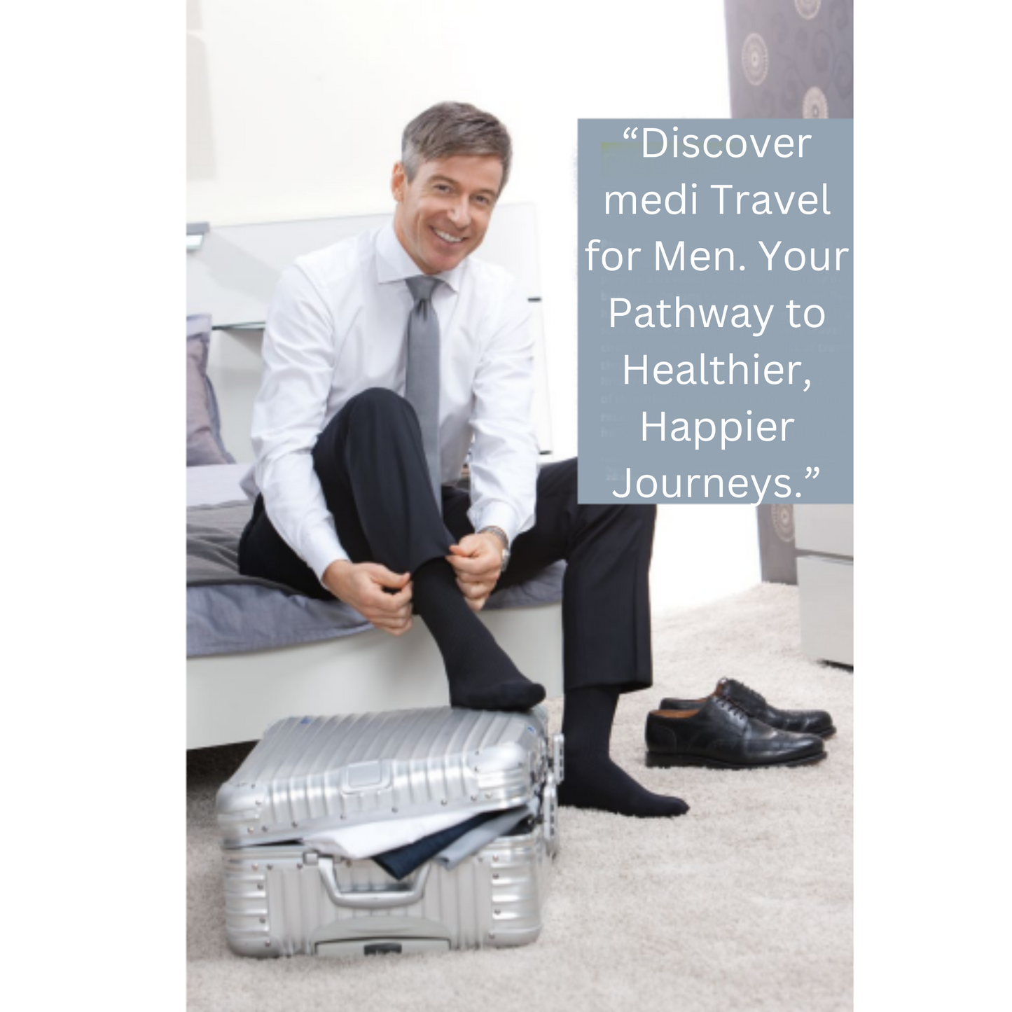 medi Travel Deluxe Compression Socks for Men