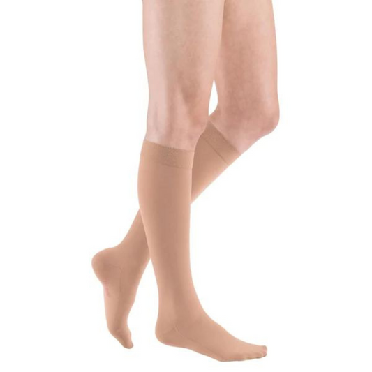 mediven Comfort extra-soft knee-high compression stockings (A-D) closed toe