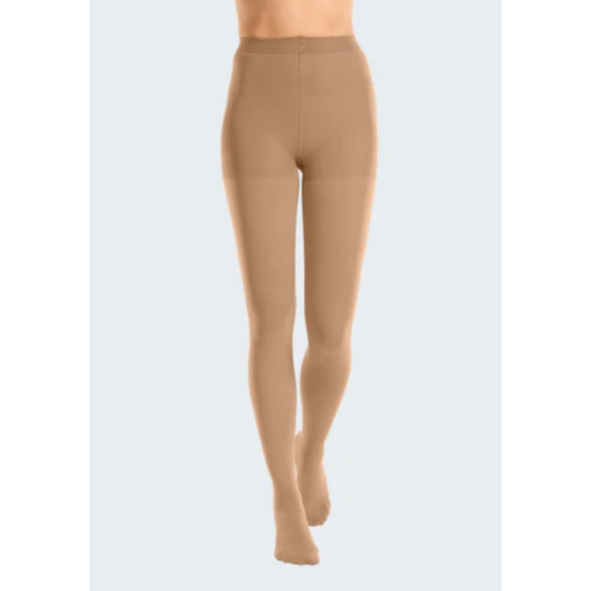 mediven Cotton compression pantyhose for women, closed toe design