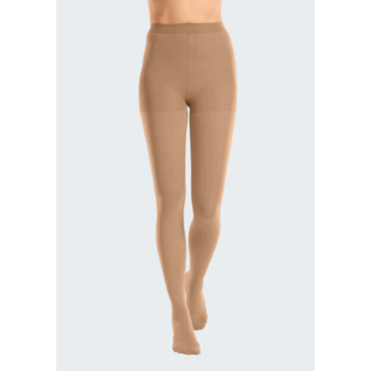 mediven Cotton compression pantyhose for women, closed toe design