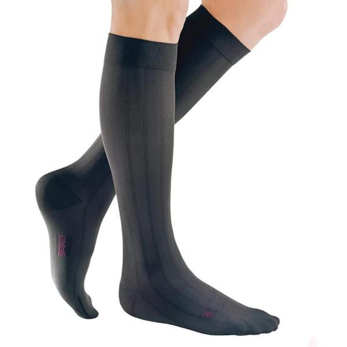 mediven For Men elegant compression dress socks knee-high (A-D) closed toe