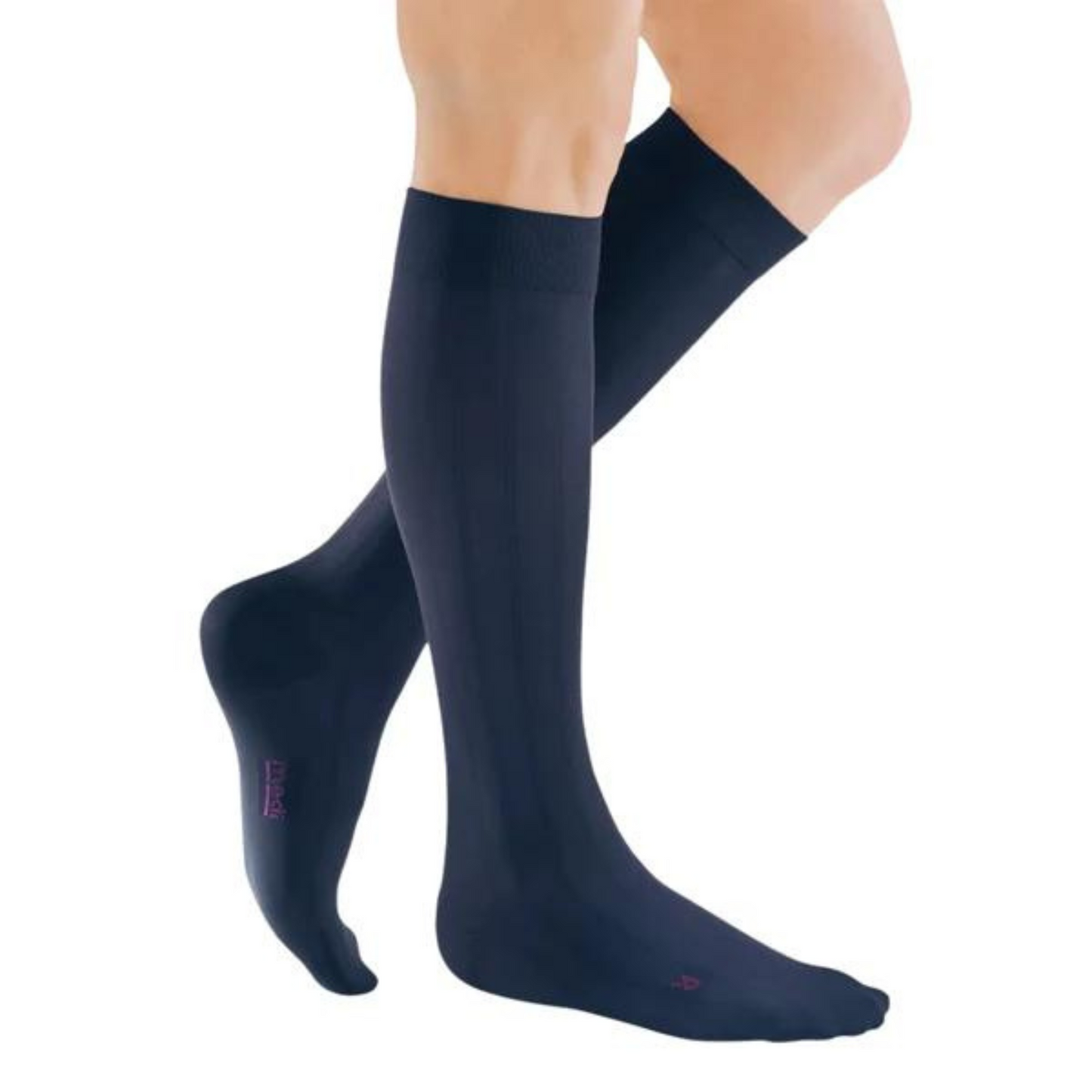 mediven For Men elegant compression dress socks knee-high (A-D) closed toe