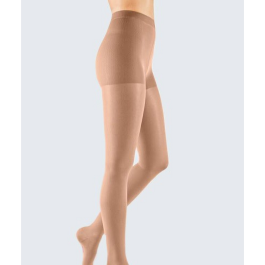 mediven Elegance light compression pantyhose (A-T) open toe