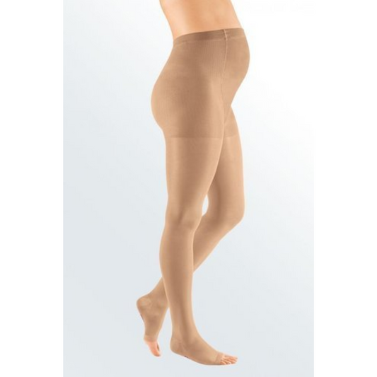 mediven Elegance maternity light compression stockings (A-T) open toe